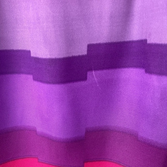 Fynn and Rose Strapless Summer Wedding Guest Cocktail Pink Purple Mini Dress - Picture 8 of 8